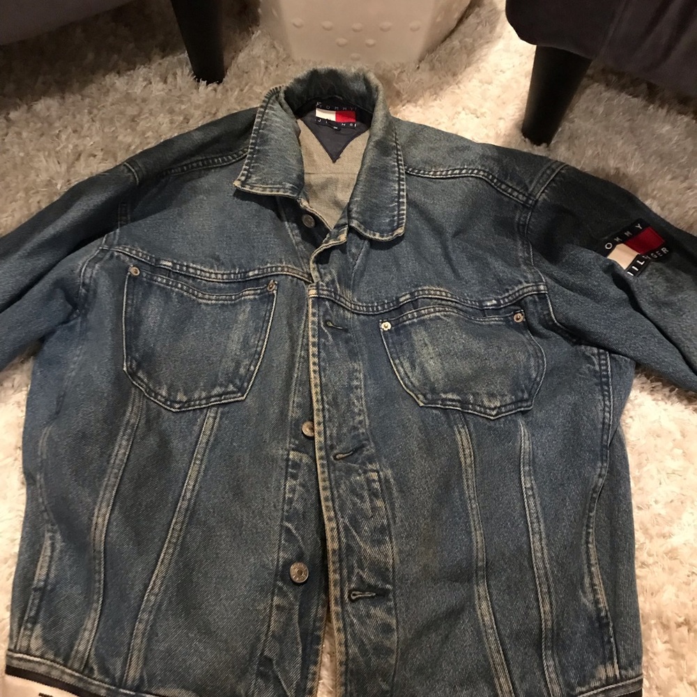 Vintage Tommy Hilfiger oversized Denim Jacket